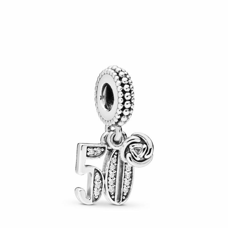 Pandora Australia 50 Years of Love Dangle Charm - Sterling Silver | GKVTUH728